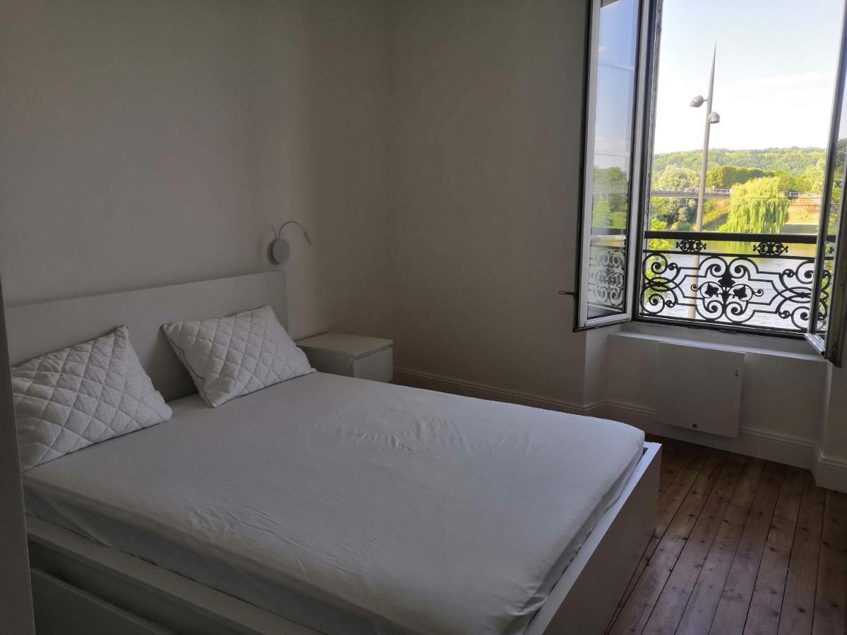 Apartmán Grand 2P Terrasse Bord De Seine Mantes-la-Jolie Exteriér fotografie