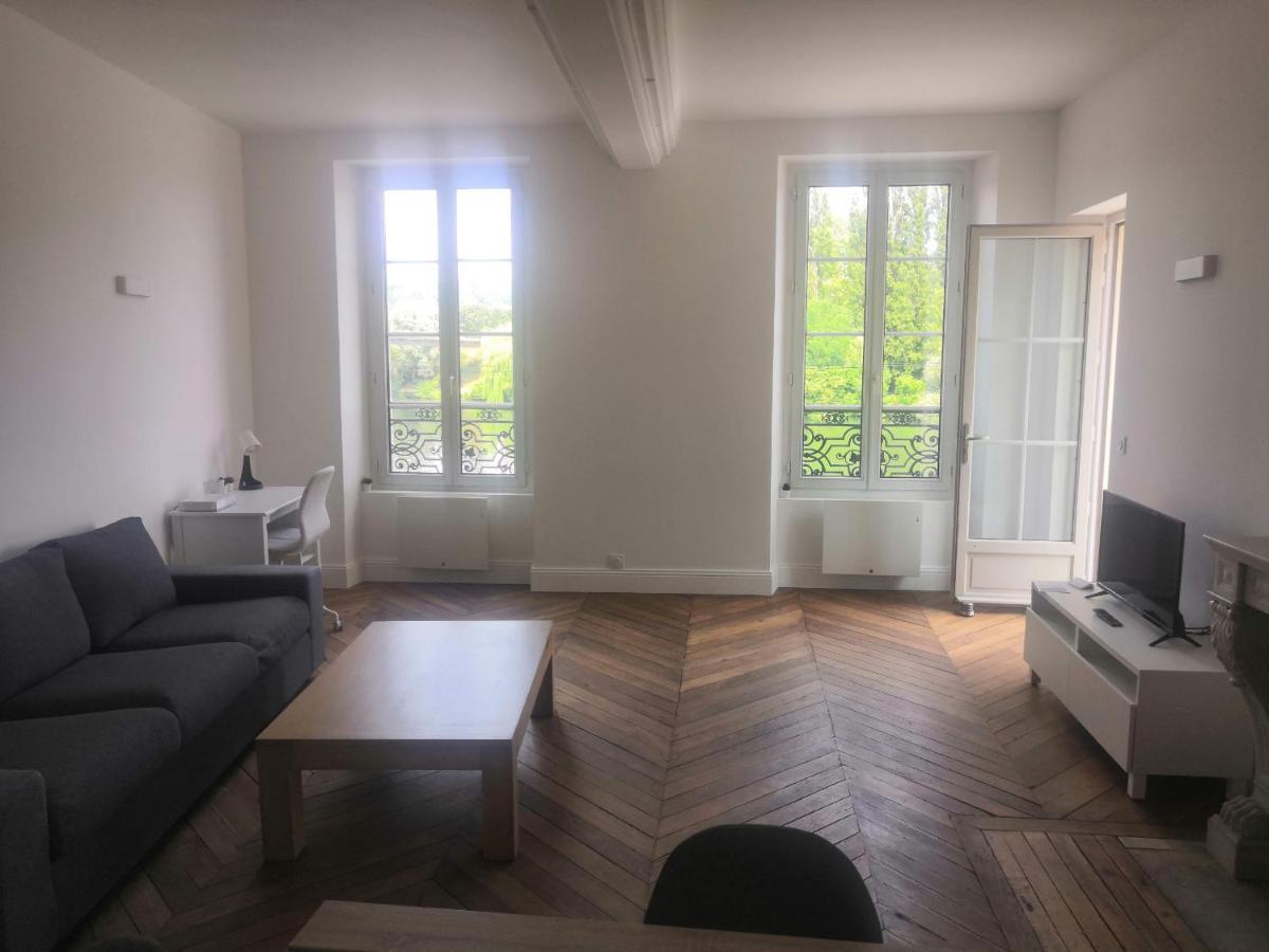 Apartmán Grand 2P Terrasse Bord De Seine Mantes-la-Jolie Exteriér fotografie