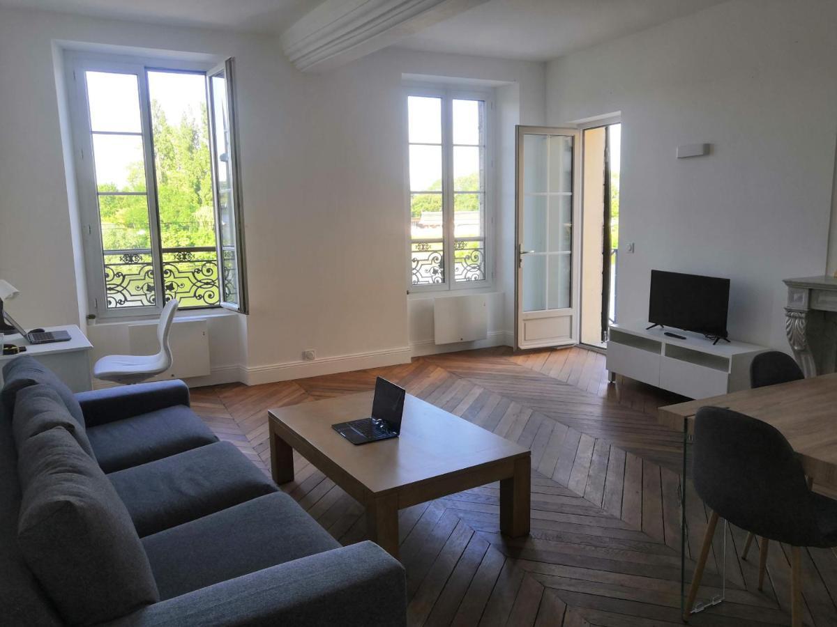 Apartmán Grand 2P Terrasse Bord De Seine Mantes-la-Jolie Exteriér fotografie